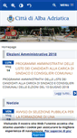 Mobile Screenshot of comune.alba-adriatica.te.it